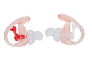 Clear Surefire EP3 Filtered Earplugs Large 1 Pair feature hypoallergenic polymer